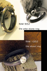 RAW 9 & 10- The ante stone and the stone ring