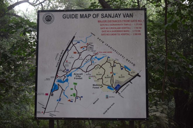 map of sanjay van